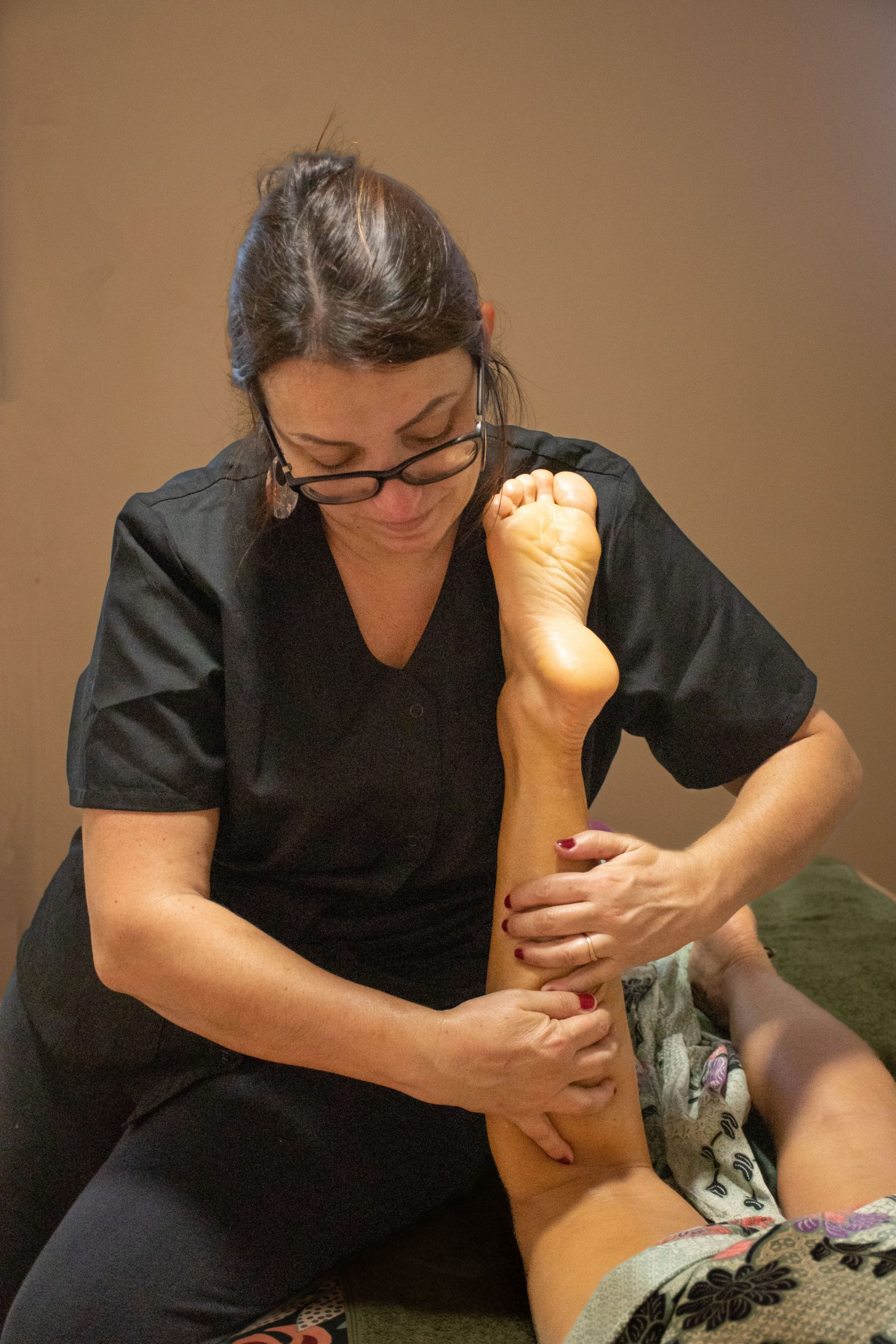 Massage par Laetitia Brousse, atelier Recto Verso