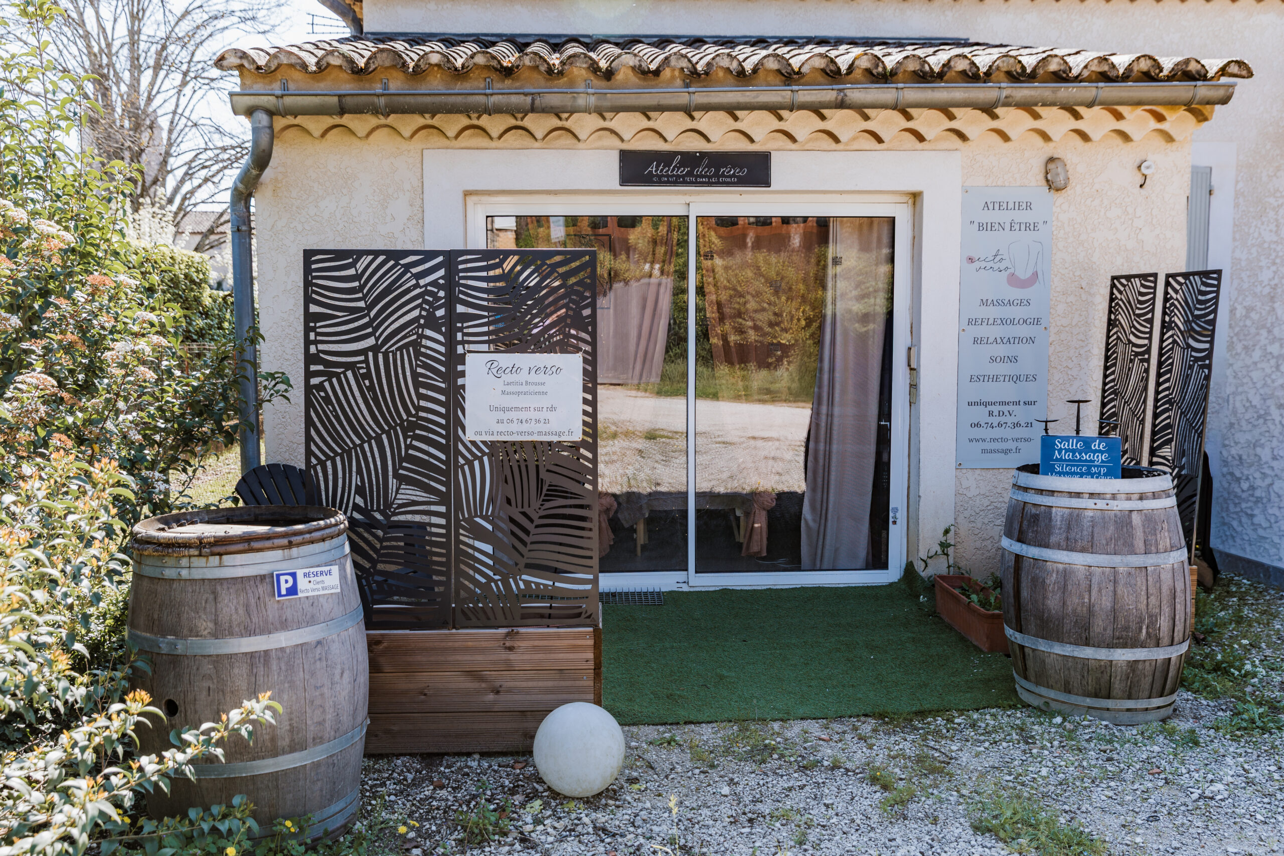 Massage de l'épaule